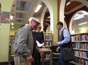 The inclusive, welcoming atmosphere prevaled throughout the festival - and it was really cool bumping into Alistair MacLeod everywhere! 