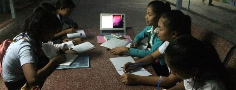 writing poetry in english, cambodia