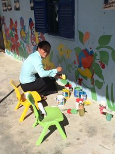 teaching in Cambodia